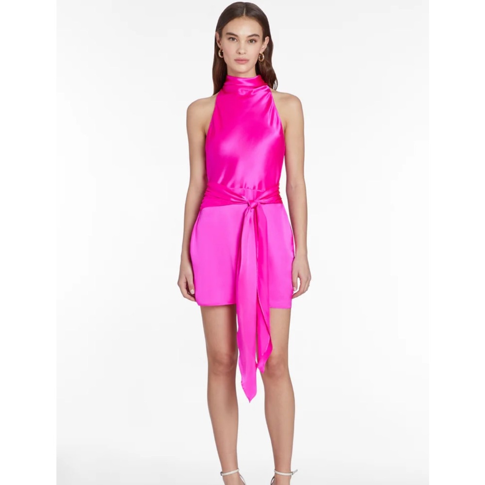 Amanda Uprichard High Neck Dress